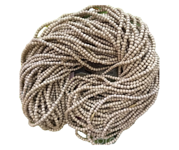 Medium Smooth Round Tulsi Neck Beads - 1, 2 and 3 Times Around