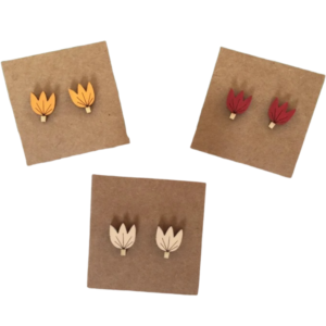 Tulip Minimal Earrings