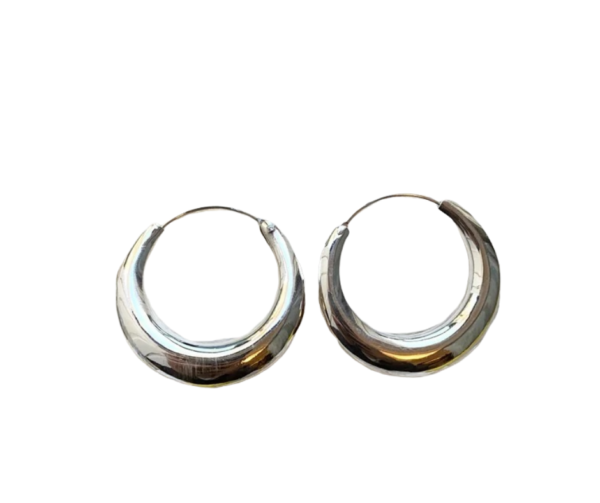 Sterling Silver Hoops