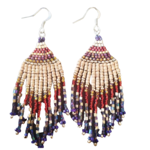 Tulsi beads earrings