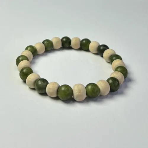 Jade With Tulsi Bracelet